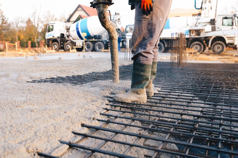 Foundation Wall Pouring