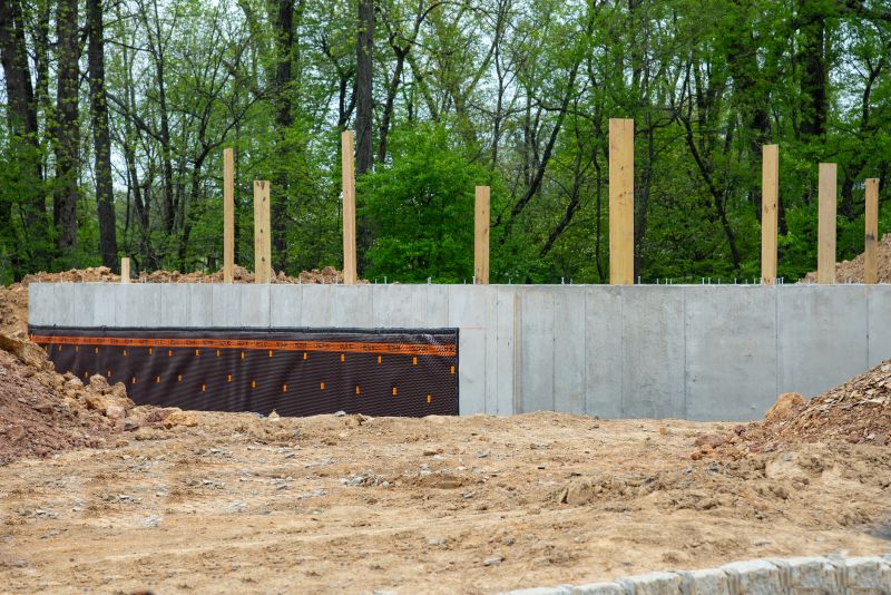 Foundation Wall Pouring