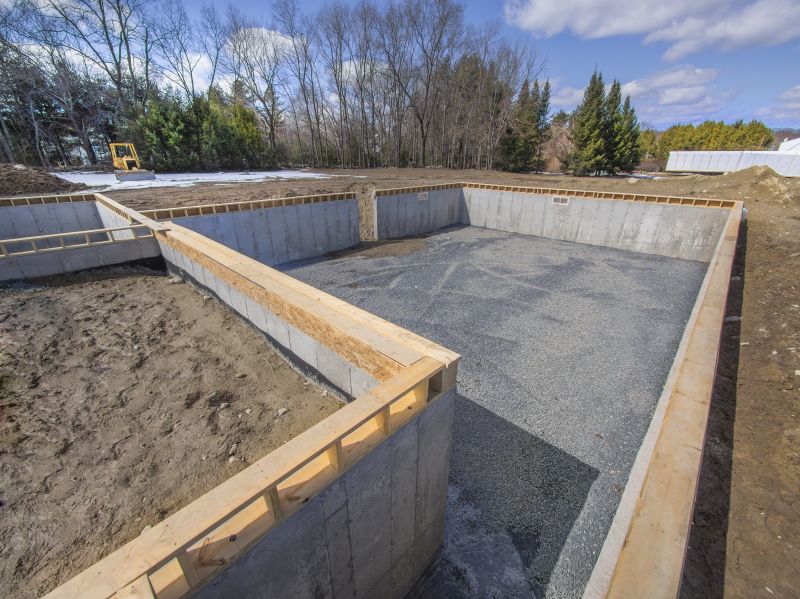 Foundation Wall Pouring
