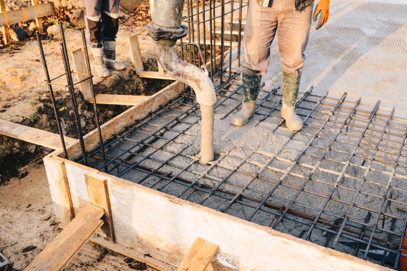 Foundation Wall Pouring