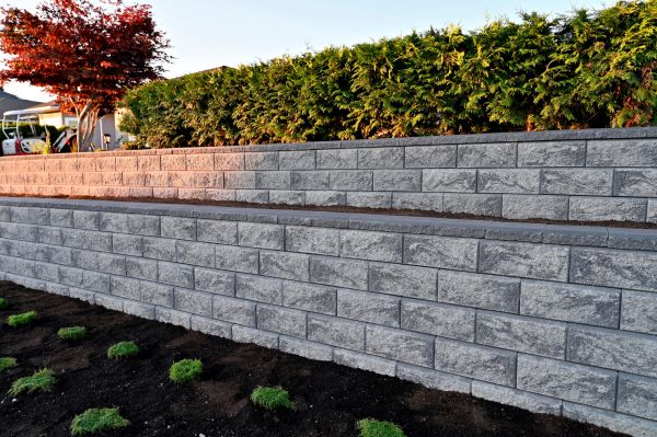 Concrete Retaining Wall Installation in Bowie