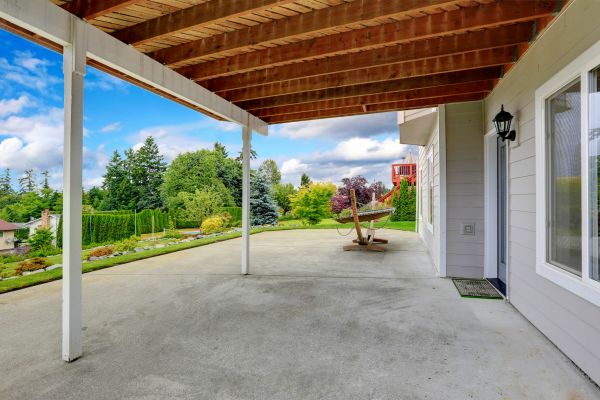 Backyard Patio Installation in Bowie
