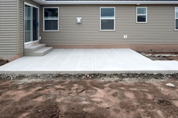Cement Pad Installation in Bowie