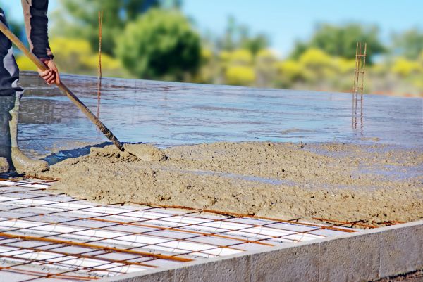 Cement Slab Laying in Bowie