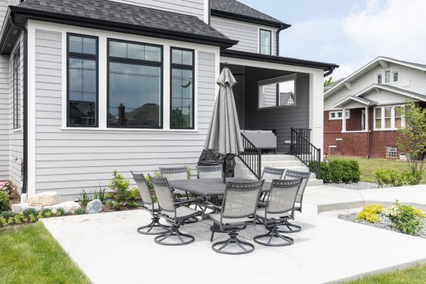 Patio Cement Pouring in Bowie