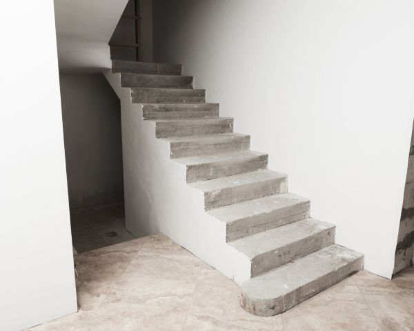 Cement Step Installation in Bowie