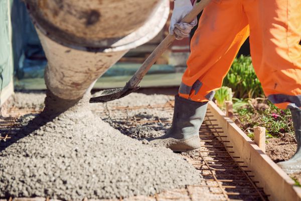 Poured Concrete Installation in Bowie