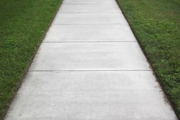 Concrete Path Installation in Bowie