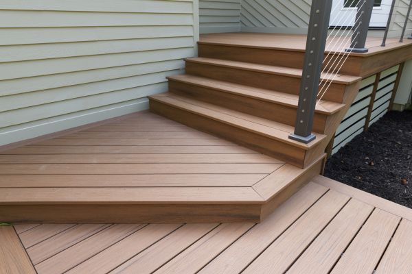 Patio Staircase Construction in Bowie