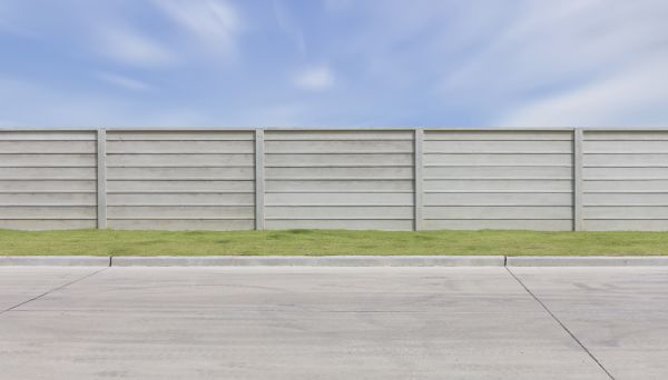 Concrete Fence Installation in Bowie