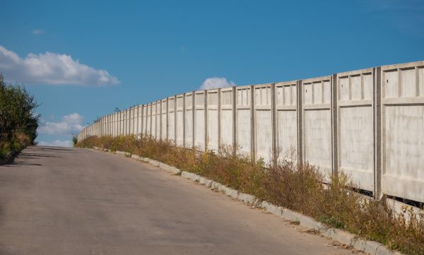 Cement Fence Installation in Bowie