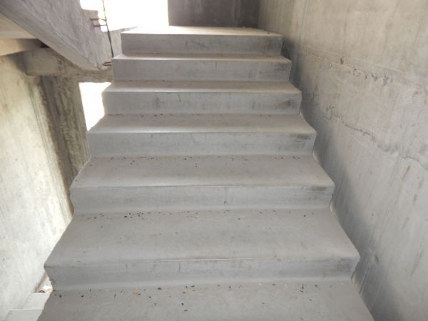 Poured Stair Construction in Bowie