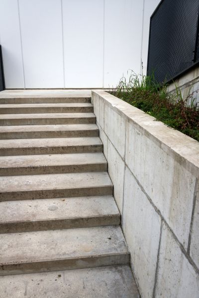 Cement Stair Installation in Bowie