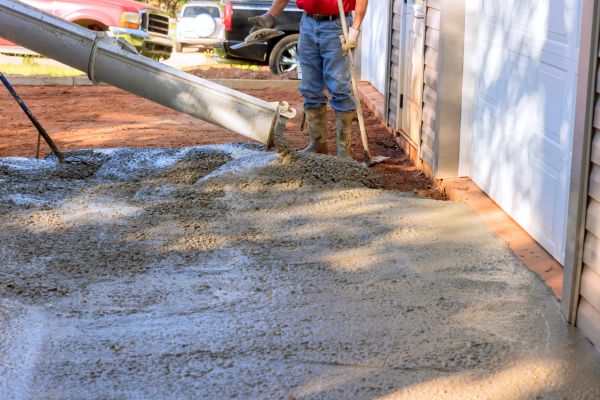 Cement Driveway Pouring in Bowie