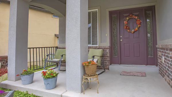 Porch Concrete Laying in Bowie