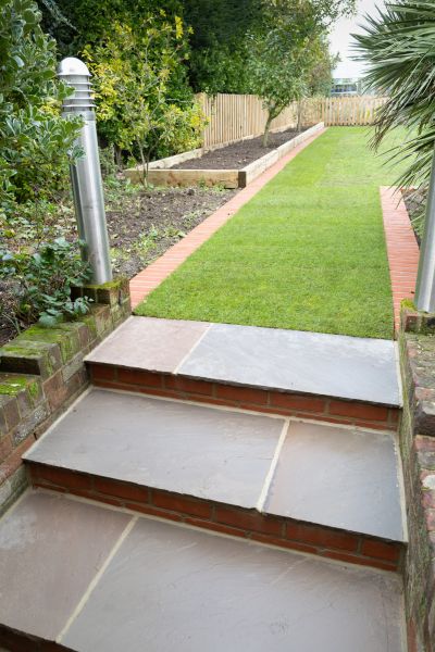 Backyard Steps Installation in Bowie