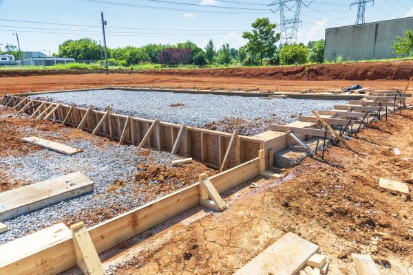 Commercial Slab Construction in Bowie