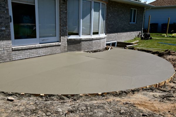 Deck Concrete Construction in Bowie