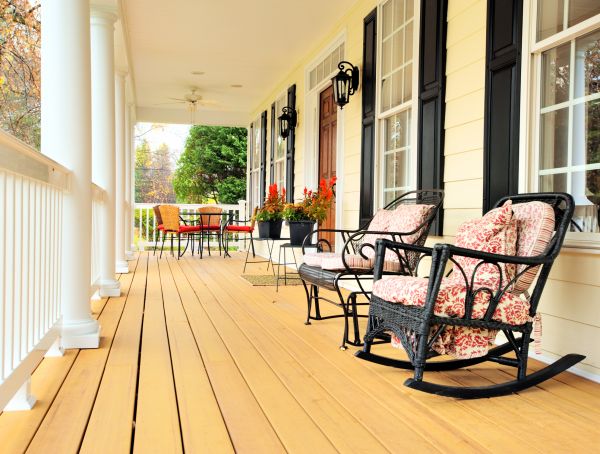 Front Porch Renovation in Bowie
