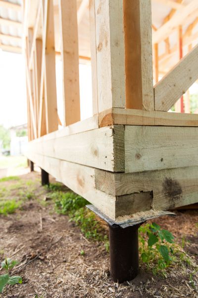 Barn Footing Installation in Bowie