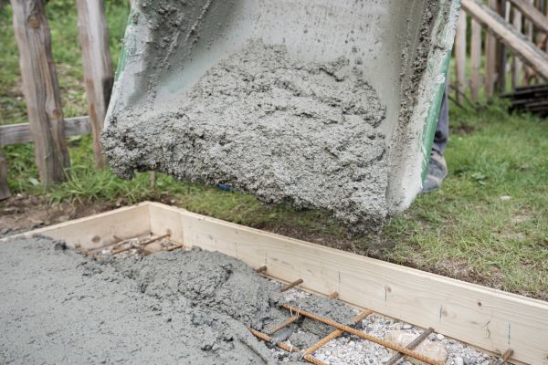 Yard Concrete Pouring in Bowie