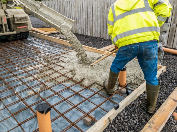 Basement Slab Pouring in Bowie