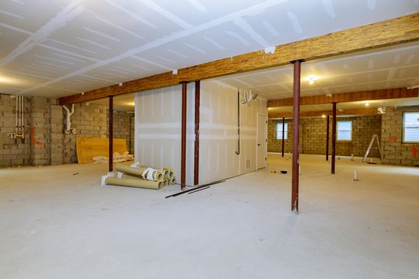 Basement Slab Installation in Bowie