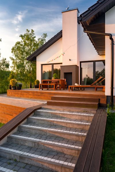 Patio Steps Replacement in Bowie