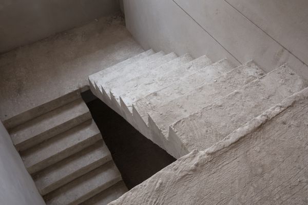 Cement Staircase Construction in Bowie