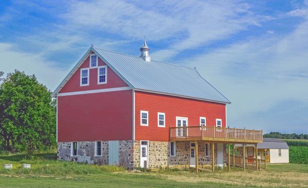 Barn Foundation Pouring in Bowie