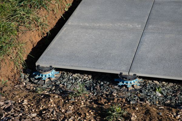 Sidewalk Slab Installation in Bowie