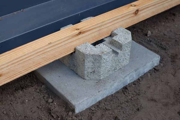 Deck Footing Construction in Bowie